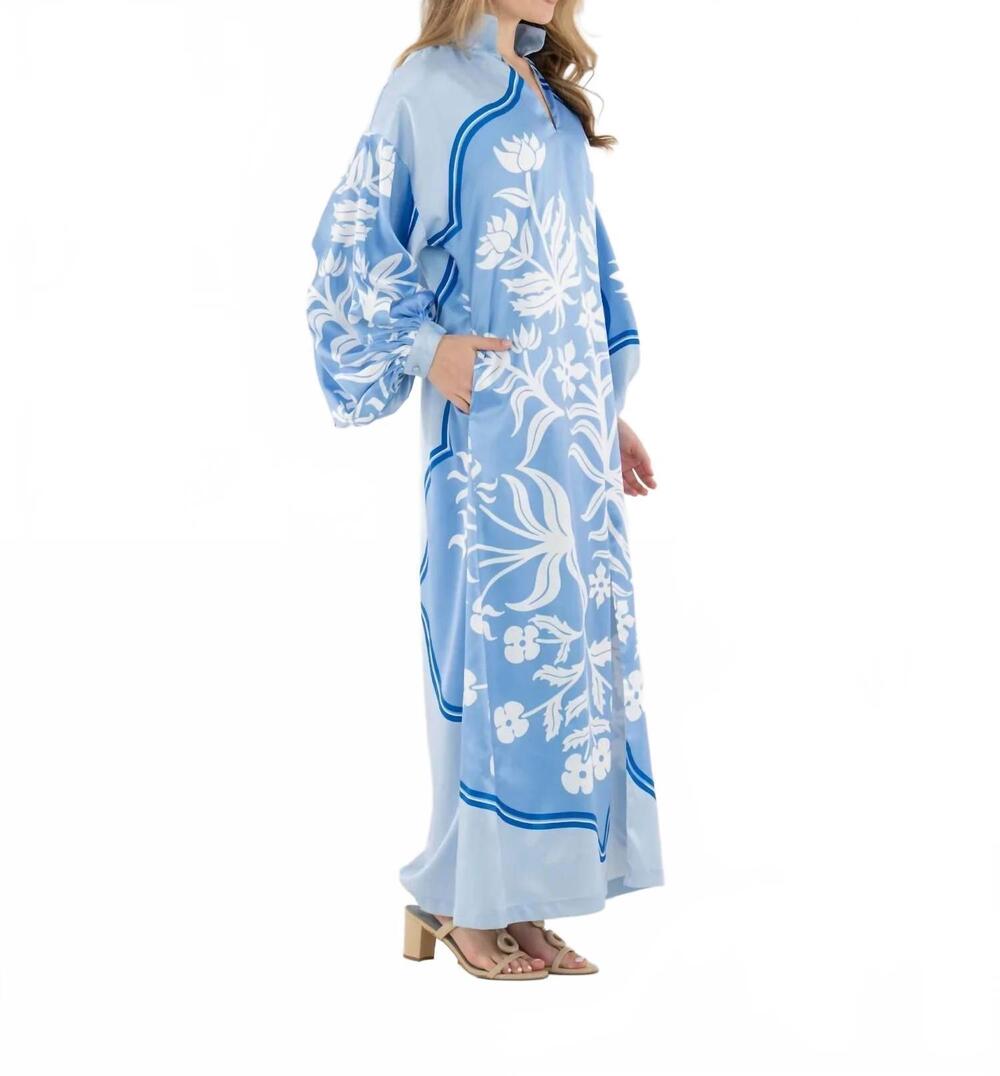 NEW EMILY MCCARTHY fiona dress in dutch tile - Picture 4 of 4